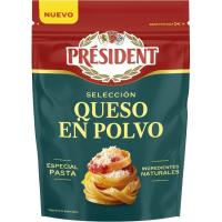 Queso en polvo especial pasta PRESIDENT, bolsa 60 g Queso en polvo especial pasta PRESIDENT, bolsa 60 g