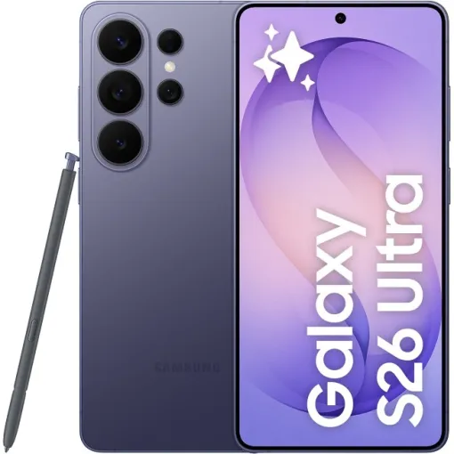 Smartphone libre cobalt violet 12/256GB, Galaxy S26 Ultra SAMSUNG Smartphone libre cobalt violet 12/256GB, Galaxy S26 Ultra SAMSUNG