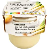 Crema Vichyssoise EROSKI, tarrina 350 ml Crema Vichyssoise EROSKI, tarrina 350 ml