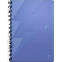 Cuaderno A4, Cuadricula 4x4, Tapa Blanda, 80 hojas 90g GOLDEN, pack 5 uds