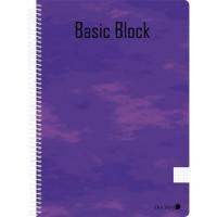 Cuaderno A4, Cuadricula 4x4, Tapa Blanda, 80 hojas 90g GOLDEN, pack 5 uds