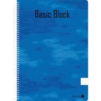 Cuaderno A4, Cuadricula 4x4, Tapa Blanda, 80 hojas 90g GOLDEN, pack 5 uds