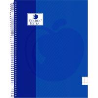 Cuaderno Microperforado A5, Cuadricula 5x5, Tapa Extradura 80 hojas 90g ¿Cuál te llegará? GOLDEN