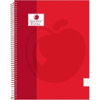 Cuaderno Microperforado A5, Cuadricula 5x5, Tapa Extradura 80 hojas 90g ¿Cuál te llegará? GOLDEN