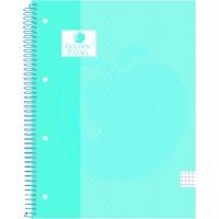 Cuaderno Microperforado A5, Cuadricula 5x5, Tapa Extradura, 80 hojas 90g ¿Cuál te llegará? GOLDEN