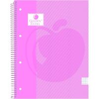 Cuaderno Microperforado A5, Cuadricula 5x5, Tapa Extradura, 80 hojas 90g ¿Cuál te llegará? GOLDEN