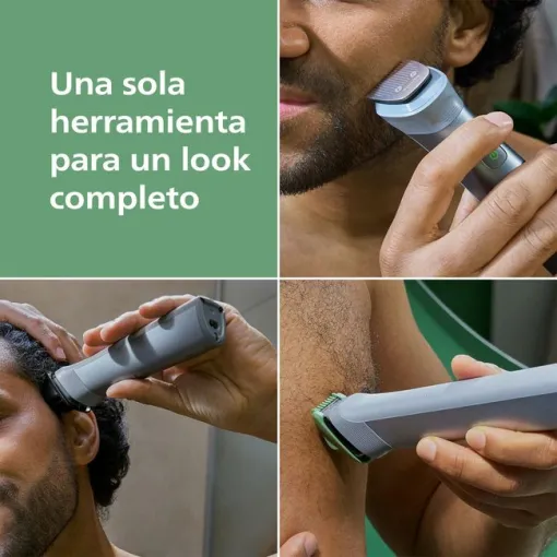 Multibarbero 10 en 1, color gris, Serie 500 PHILIPS