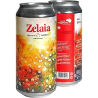 Sidra natural D.O. Euskal Sagardoa ZELAIA, lata 44 cl