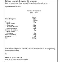 Bebida de avena barista 0% YOSOY, brik 1 litro