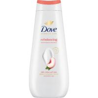 Gel de ducha melocotón y arroz DOVE, bote 400 ml