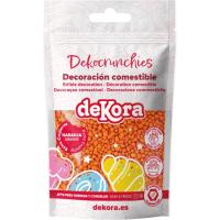 Dekocrunchies sabor naranja DEKORA, bolsa 100 g
