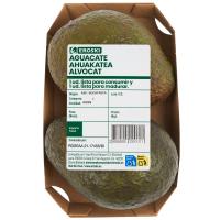 Aguacate EROSKI, 2 uds, bandeja al peso aprox. 500 g Aguacate EROSKI, 2 uds, bandeja al peso aprox. 500 g