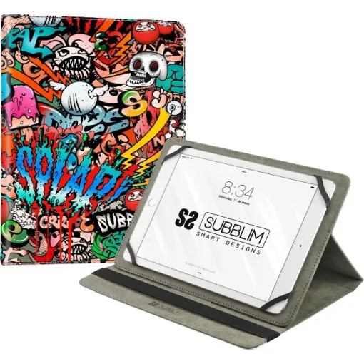 Funda para tablet 10,1" Trendy Case Grafitty SUBBLIM Funda para tablet 10,1" Trendy Case Grafitty SUBBLIM