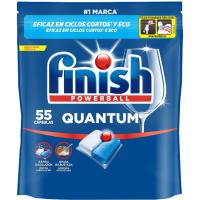 Lavavajillas máquina FINISH QUANTUM, bolsa 55 dosis Lavavajillas máquina FINISH QUANTUM, bolsa 55 dosis