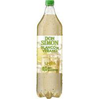 Blanco de verano sin alcohol DON SIMÓN, botella 1,5 litros