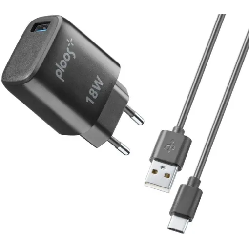 Cargador Kit 18w Usb A PLOOS