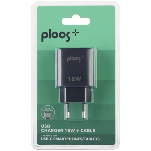 Cargador Kit 18w Usb A PLOOS