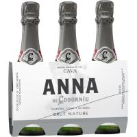 Cava Brut Nature Anna CODORNIU, pack 3x20 cl Cava Brut Nature Anna CODORNIU, pack 3x20 cl