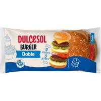 Burger doble corte DULCESOL, 2 uds, paqute 160 g
