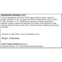 Burger doble corte DULCESOL, 2 uds, paqute 160 g