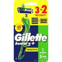 Máquina de afeitar GILLETTE SENSOR3+ SENSITIVE, pack 1 ud