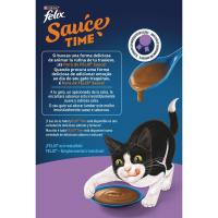 Salsa de pollo, de salmón FÉLIX, pack 6x40 g