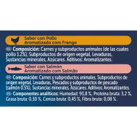 Salsa de pollo, de salmón FÉLIX, pack 6x40 g