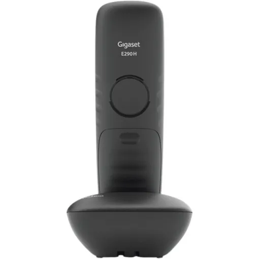 Teléfono inalámbrico negro, teclas grandes, E290 GIGASET