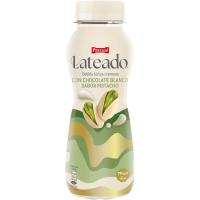 Batido lateado de choco blanco-pistacho PASCUAL, botellín 230 ml