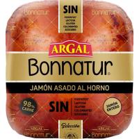 Jamón cocido asado 98% ARGAL BONNATUR, al corte, compra mínima 100 g