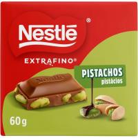 Chocolate extrafino con pistachos NESTLÉ, tableta 60 g