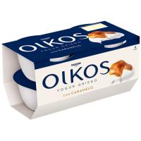 Yogur griego sabor caramelo OIKOS, pack 4x110 g Yogur griego sabor caramelo OIKOS, pack 4x110 g