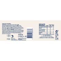 Yogur griego sabor caramelo OIKOS, pack 4x110 g
