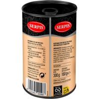 Aceitunas c/ hueso partidas al pimentón SERPIS, lata 160 g