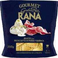 Ravioli prosciutto di parma y burrata RANA, bolsa 250 g Ravioli prosciutto di parma y burrata RANA, bolsa 250 g