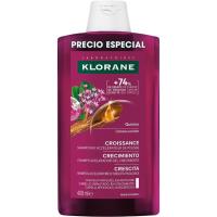 Champú acelerador del crecimiento KLORANE, bote 400 ml
