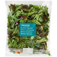 Brotes tiernos maxi  EROSKI, bolsa 175 g