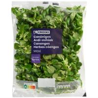 Canónigos maxi EROSKI, bolsa 200 g