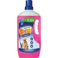 Limpiador bihoalcohol para mascotas TENN, botella 1,3 litros