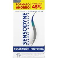 Dentífrico reparación profunda SENSODYNE PROTECT, pack 2x75 ml