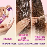 Crema desenredante curls AUSSIE, dosificador 235 ml