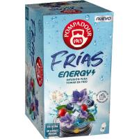 Energy infusión para tomar en agua fría POMPADOUR, caja 20 uds Energy infusión para tomar en agua fría POMPADOUR, caja 20 uds