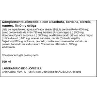 Depurativo forte detox 5 órganos FORTE PHARMA, botella 500 ml