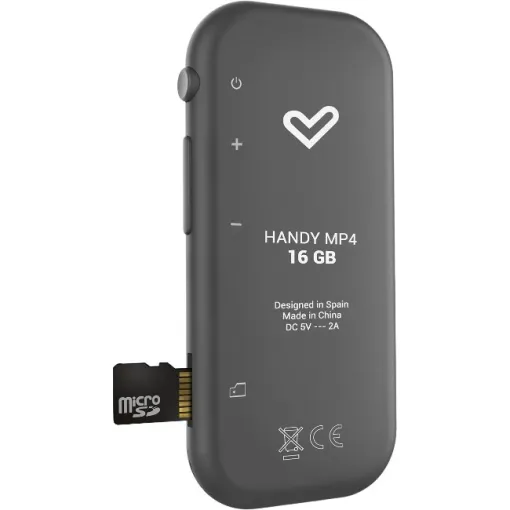 Handy reproductor MP4 negro, player con bluetooth y radio FM ENERGY SISTEM