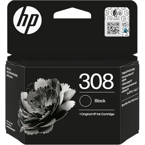 Cartucho de tinta negro 308 HP