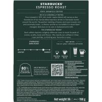 Café expresso roast STARBUCKS, caja 36 uds