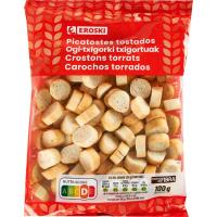 Picatostes tostados EROSKI, bolsa 100 g