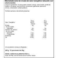Mermelada de ciruela 0% azúcar LA VIEJA FABRICA, frasco 245 g