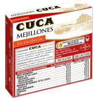 Mejillones en escabeche CUCA, lata 96 g