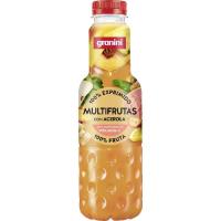 Zumo multifrutas con acerola GRANINI, botella 75 cl